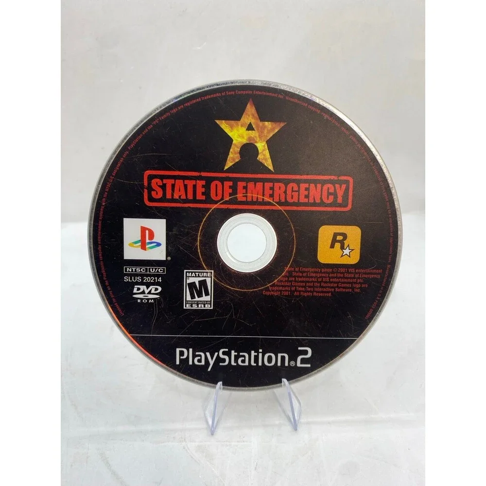 State of Emergency PlayStation 2 PS2 Game Disc only